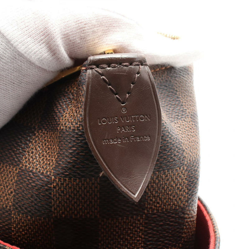 路易威登 Totally PM 手提單肩包 N41282 Damier 皮革 Ebene 二手-3