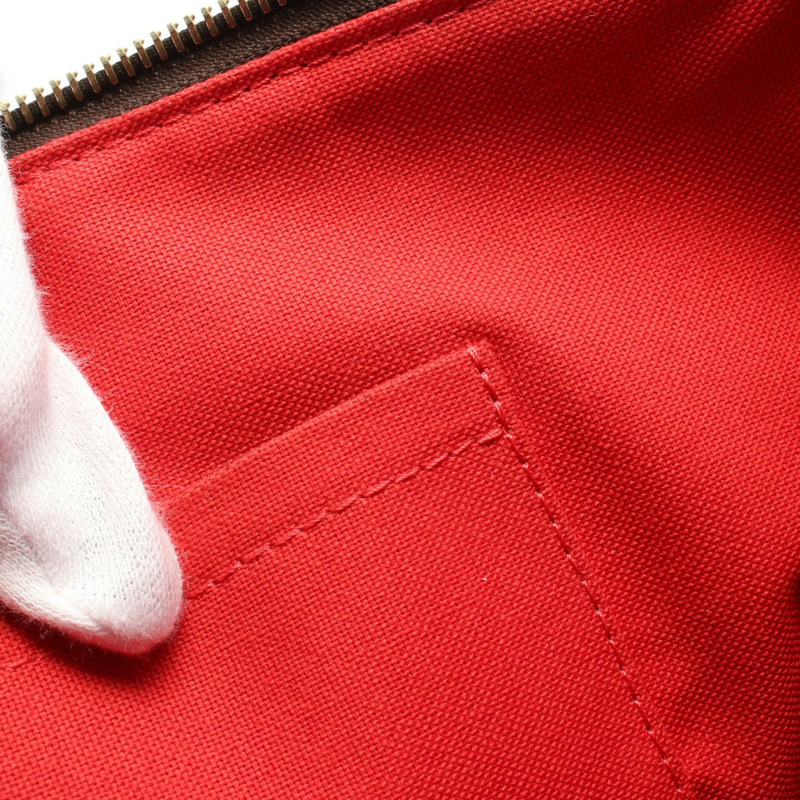 路易威登 Totally PM 手提單肩包 N41282 Damier 皮革 Ebene 二手-8