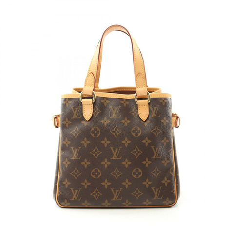 LOUIS VUITTON Batignolles 手提包 M51156 Monogram 帆布皮革棕色