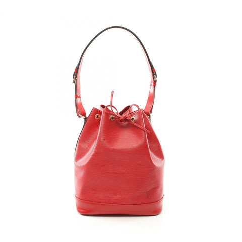 LOUIS VUITTON Noe 單肩抽繩包 M44007 Epi 皮革卡斯提利亞紅色二手