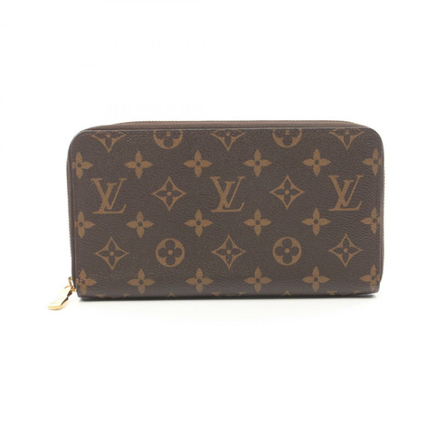 LOUIS VUITTON Zippy Organizer Around 長皮夾皮夾 M62581 Monogram 棕色 LV