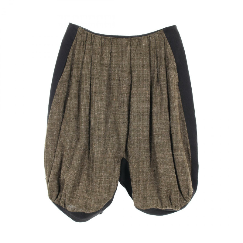 路易威登 Saruel 長褲 RW231A UQ8 布料 棉絲混紡 卡其色 黑色 二手 男款-0