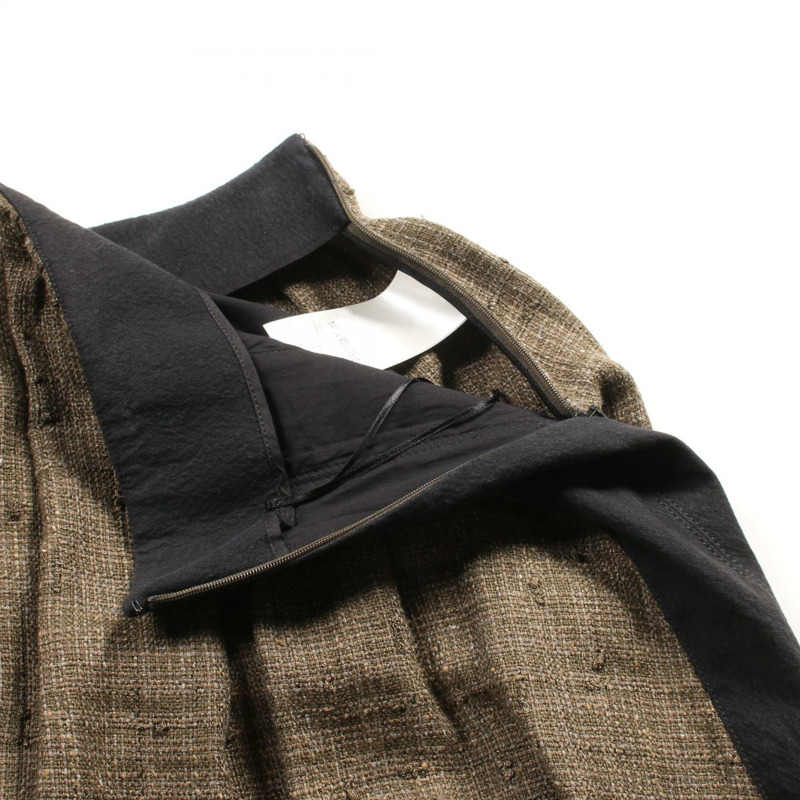 路易威登 Saruel 長褲 RW231A UQ8 布料 棉絲混紡 卡其色 黑色 二手 男款-5