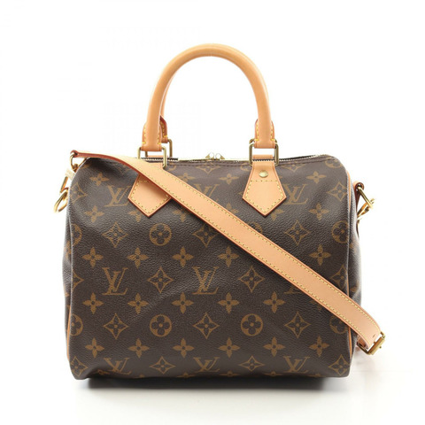 路易威登 Speedy Bundouliere 25 兩用手提包 M40390 字母印花 二手 女士 LV