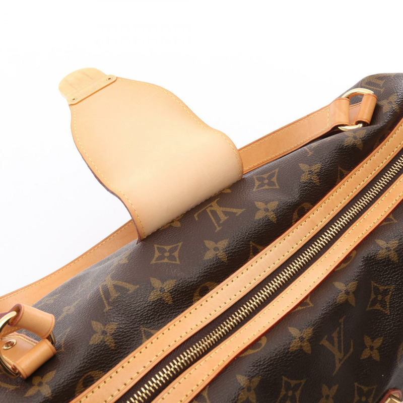 LOUIS VUITTON Stresa PM 單肩包 M51186 Monogram 皮革 棕色 二手-11