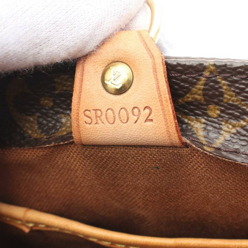 LOUIS VUITTON Vavin PM 手提水桶包 M51172 Monogram 皮革棕色二手-4