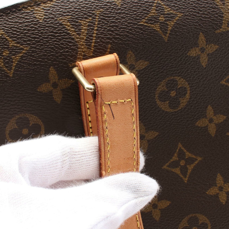 LOUIS VUITTON Babylon 單肩包 M51102 Monogram 皮革棕色二手 LV-6