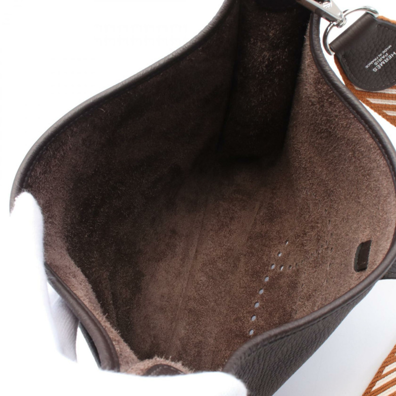 HERMES Evelyne 3 PM 肩斜背包 B Taurillon Clemence-2
