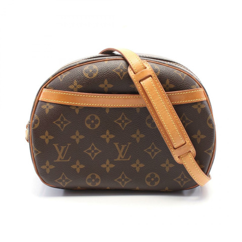 LOUIS VUITTON Blois 單肩斜背包 M51221 Monogram 皮革棕色二手