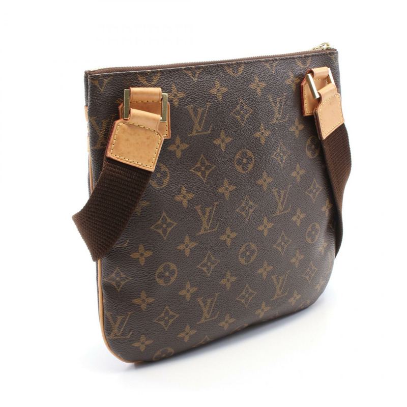 LOUIS VUITTON Pochette Bosphorele 單肩斜背包 M40044 Monogram 皮革-1