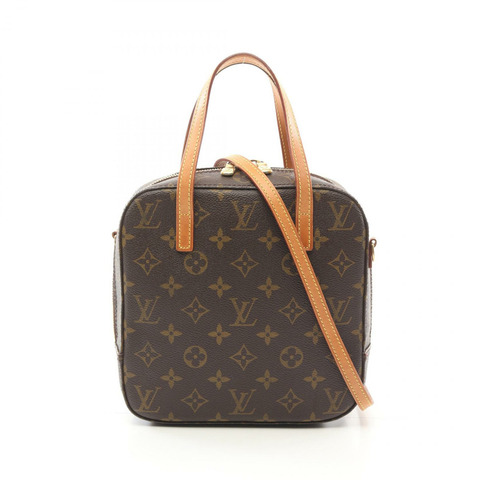 LOUIS VUITTON Spontini 手提斜背包 M47500 Monogram 皮革 棕色