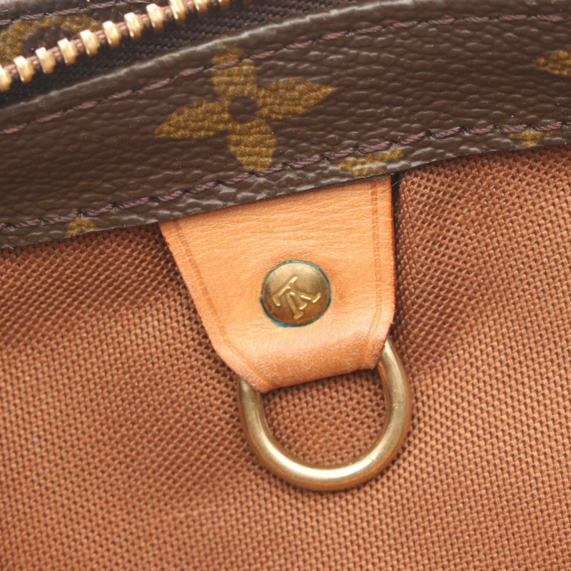 LOUIS VUITTON Cabas 鋼琴單肩包 M51148 Monogram 帆布皮革棕色二手-5