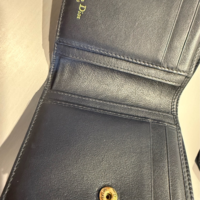 Dior老花零錢包短夾-10