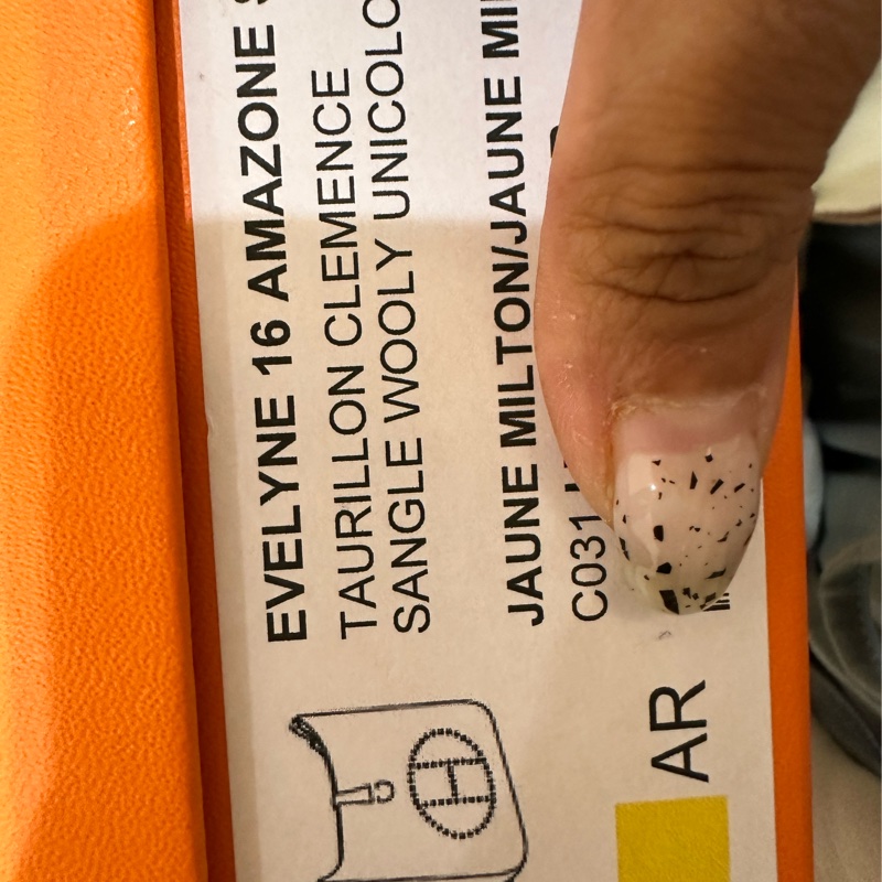 全新台灣專櫃Hermès 愛馬仕 eveyne16 i8 米爾頓黃-1