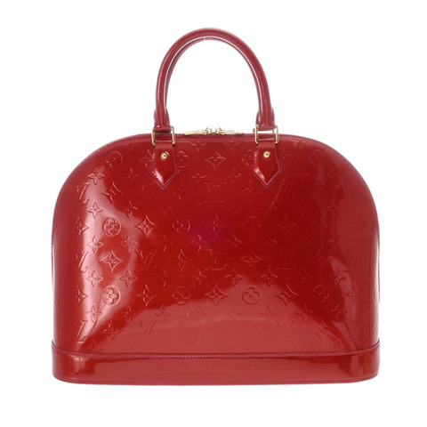 LOUIS VUITTON 路易威登 Monogram Vernis Alma GM Pomme d'Amour M93596 女士手提包
