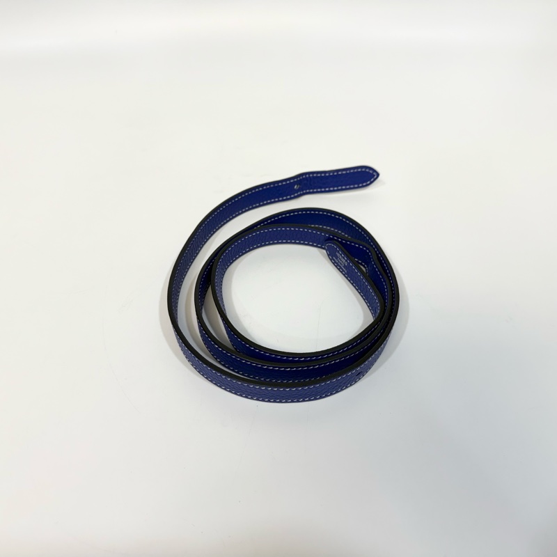 hermes 7T電光藍TC皮Halzan 31cm五用包-15