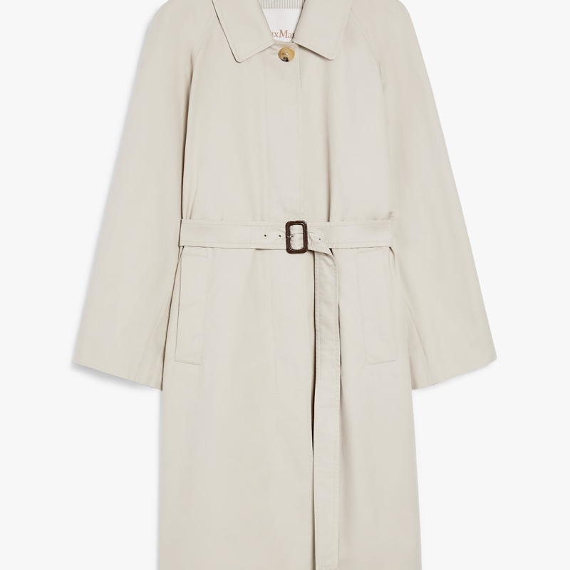 2025 新品MaxMara -Orleans 防水風衣 象牙色-2