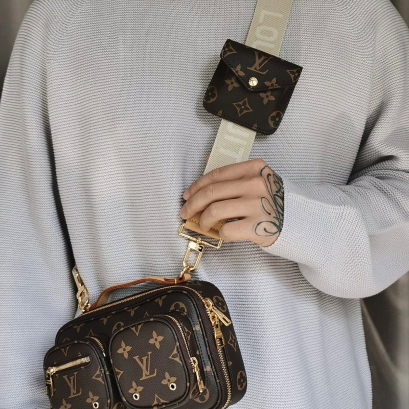 LOUIS VUITTON Utility Crossbody 相機包斜挎包 男女同款-2