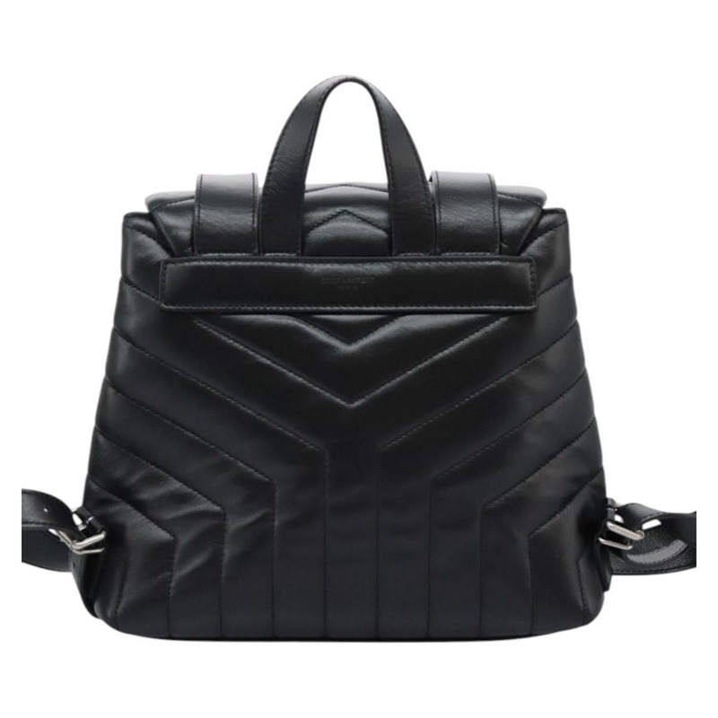 【日本直送】SAINT LAURENT 背包 小羊皮 黑色 正品 117169AM-1