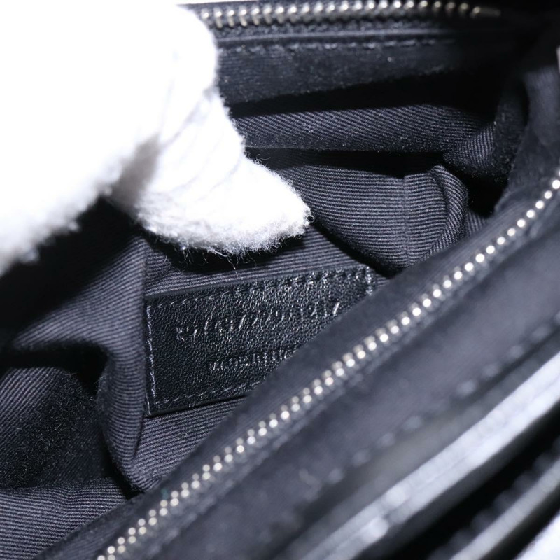 【日本直送】SAINT LAURENT 背包 小羊皮 黑色 正品 117169AM-10