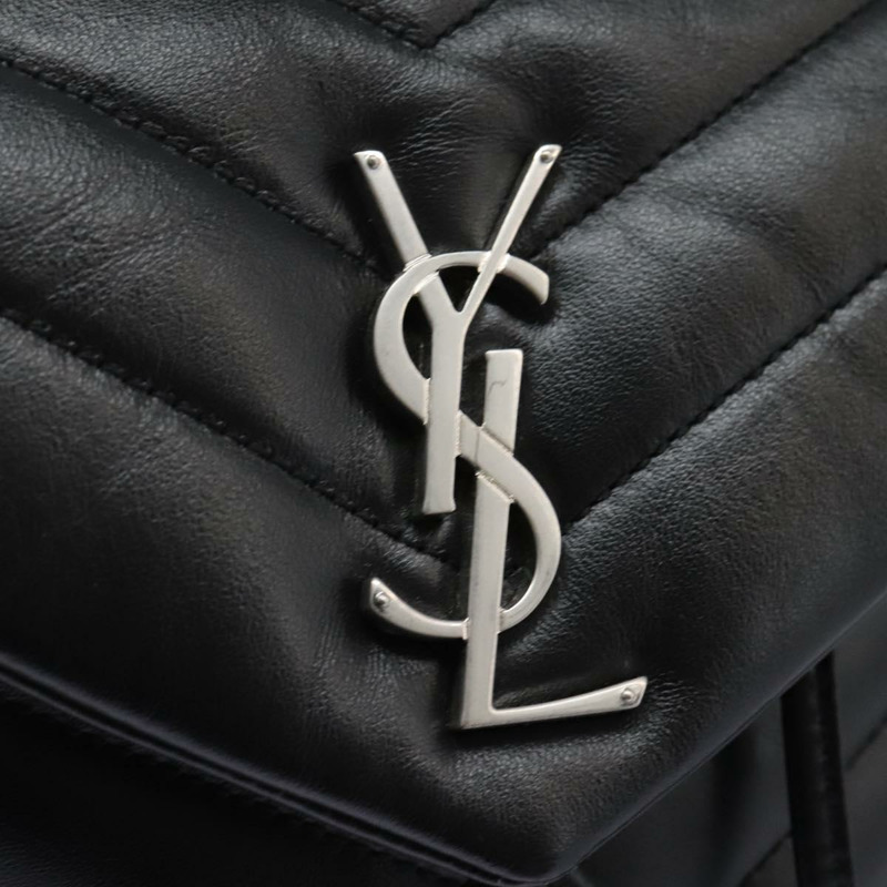 【日本直送】SAINT LAURENT 背包 小羊皮 黑色 正品 117169AM-19