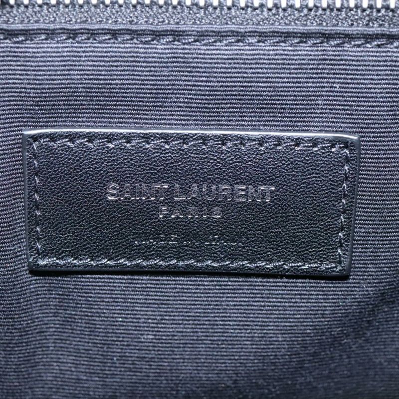 【日本直送】SAINT LAURENT 背包 小羊皮 黑色 正品 117169AM-21