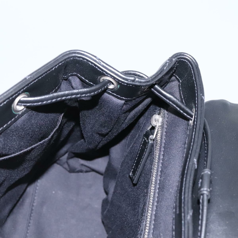 【日本直送】SAINT LAURENT 背包 小羊皮 黑色 正品 117169AM-22