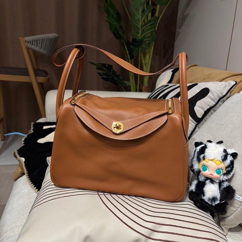 Hermes Lindy 30,STAMP D ,金金-4