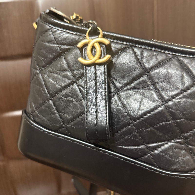 Chanel 流浪包/黑金-11