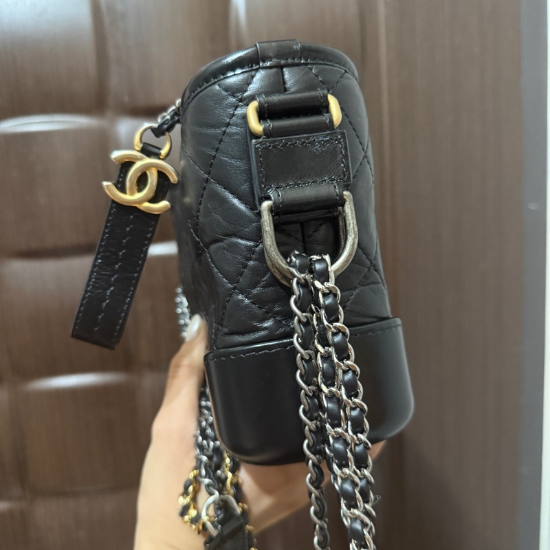 Chanel 流浪包/黑金-17