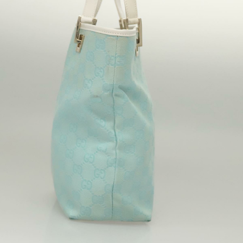 【日本直送】GUCCI GG 帆布托特包淺藍金色 002 1099 正品 BA1517-3