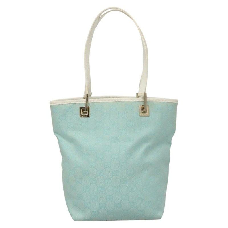 【日本直送】GUCCI GG 帆布托特包淺藍金色 002 1099 正品 BA1517-12