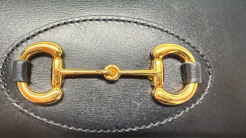 Gucci Horsebit 1955 馬銜系列鍊帶斜背-8