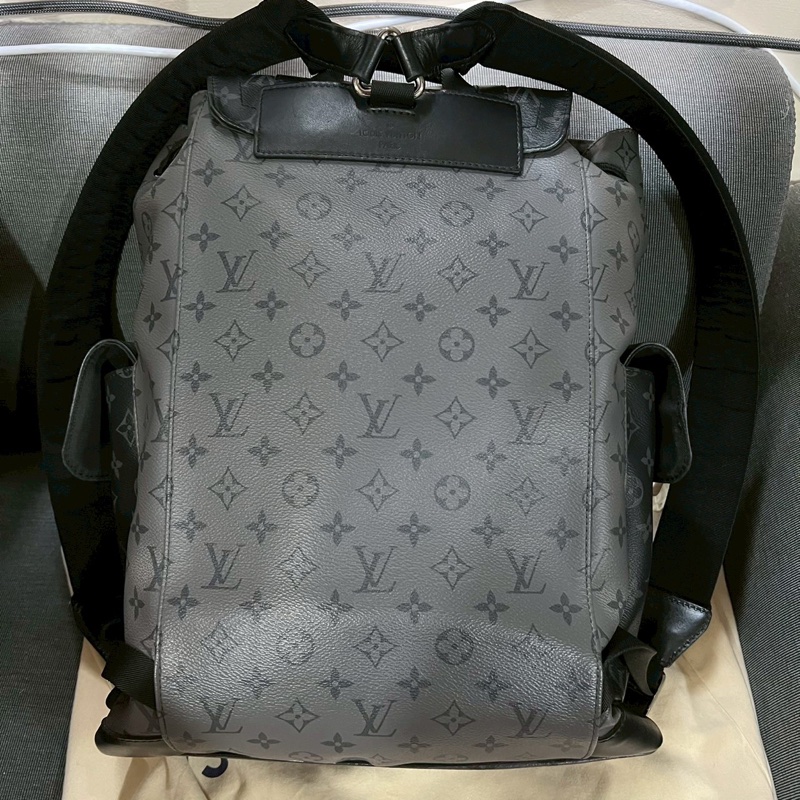 Louis Vuitton LV Christopher 黑武士 後背包 MM-2