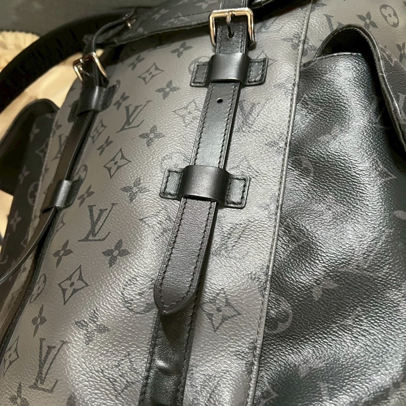 Louis Vuitton LV Christopher 黑武士 後背包 MM-21