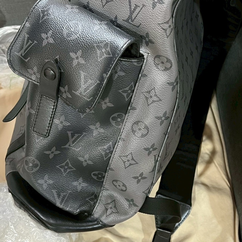 Louis Vuitton LV Christopher 黑武士 後背包 MM-36