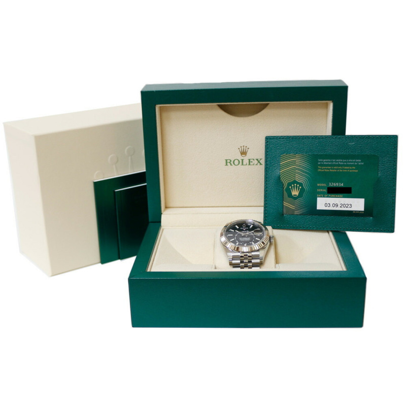 勞力士 Sky-Dweller Oyster Perpetual 手錶 不鏽鋼 326934 自動 男士 ROLEX 隨機-13