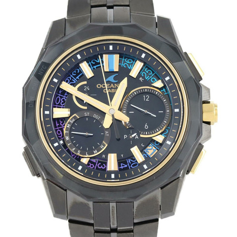卡西歐 Oceanus Manta 無線電控製手錶 LIMITED OCW-SG1000ZE-1AJR TI 太陽能石英