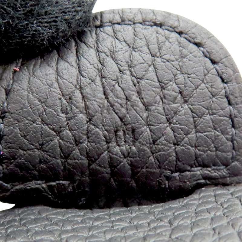 黑色 Taurillon牛皮 Evelyne III GM 肩背包 U刻 銀扣【HERMES 愛馬仕】-7