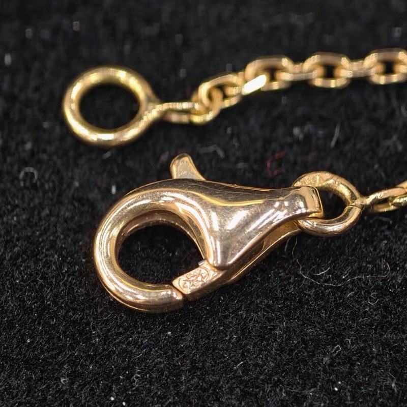 有證書有購證💓 VCA Can Cleef 梵克雅寶 聖誕白貝母鑽石項鍊,2012-2