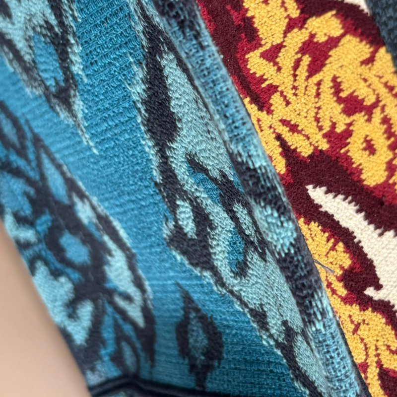::Christian Dior:: Book Tote 佩斯利圖騰刺繡托特包(中)手提肩背包-10
