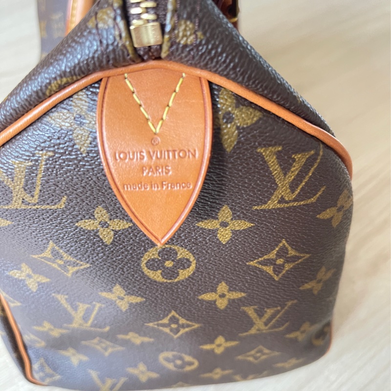 Louis Vuitton LV路易威登speedy 30 二手正品。波士頓包 手提包 枕頭包-19