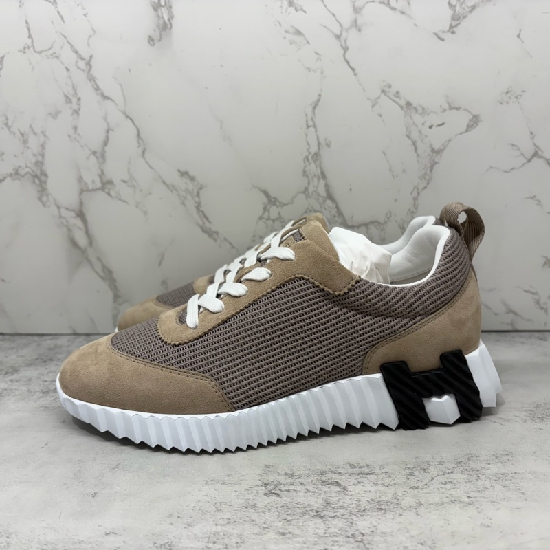 🧋Hermès｜Bouncing運動鞋奶茶米色👟-4