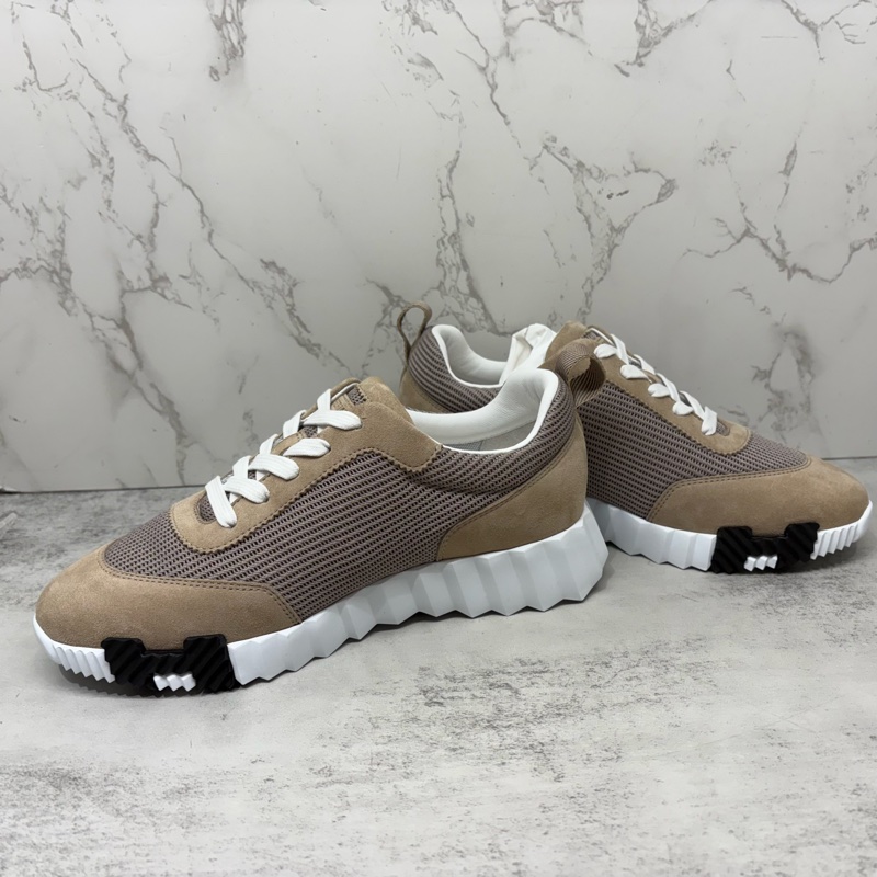 🧋Hermès｜Bouncing運動鞋奶茶米色👟-5