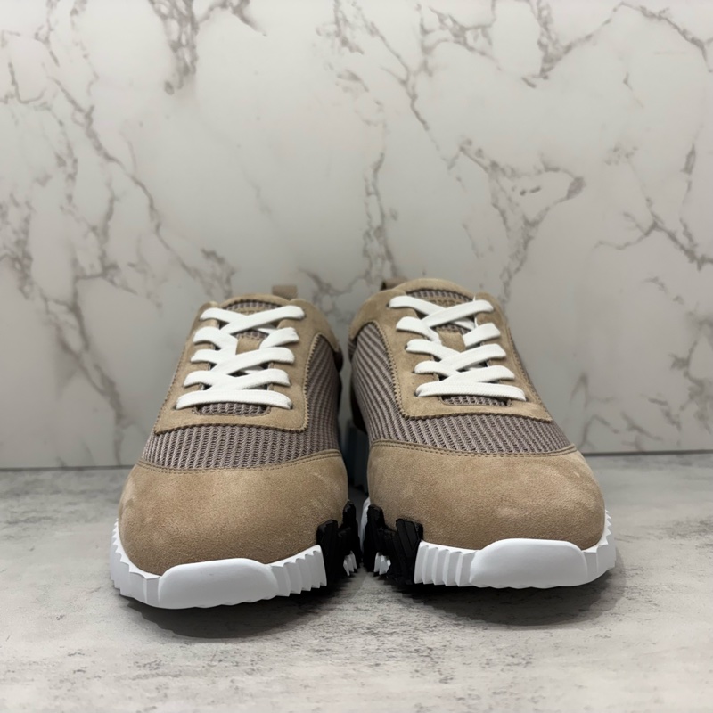 🧋Hermès｜Bouncing運動鞋奶茶米色👟-8