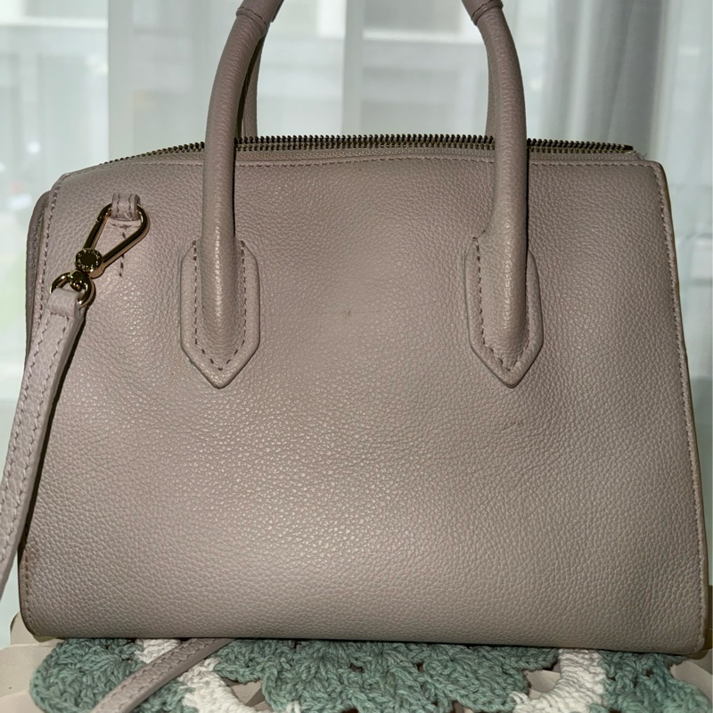 🌸 【FURLA 芙拉】經典手提包|溫柔米白色|可肩背-10