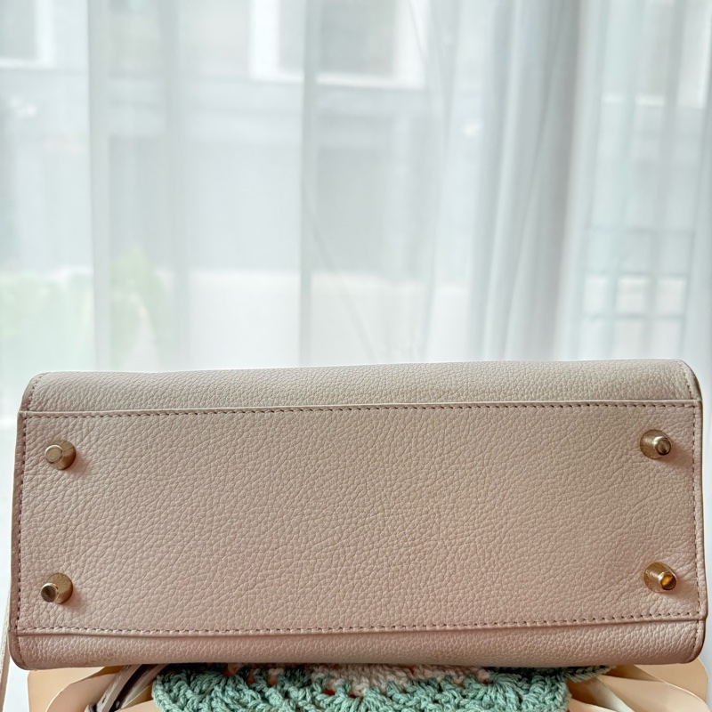 🌸 【FURLA 芙拉】經典手提包|溫柔米白色|可肩背-12