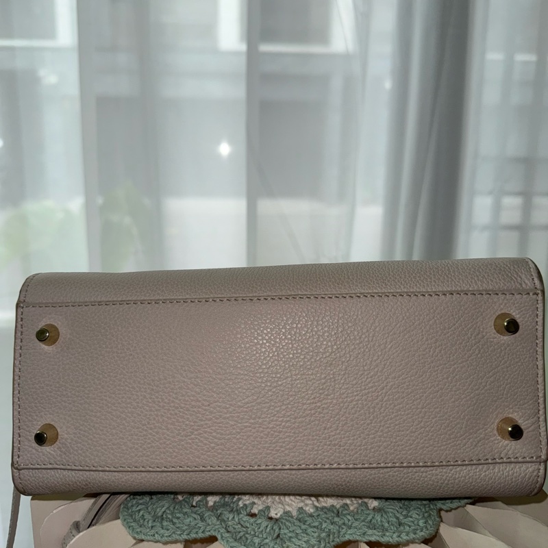 🌸 【FURLA 芙拉】經典手提包|溫柔米白色|可肩背-13