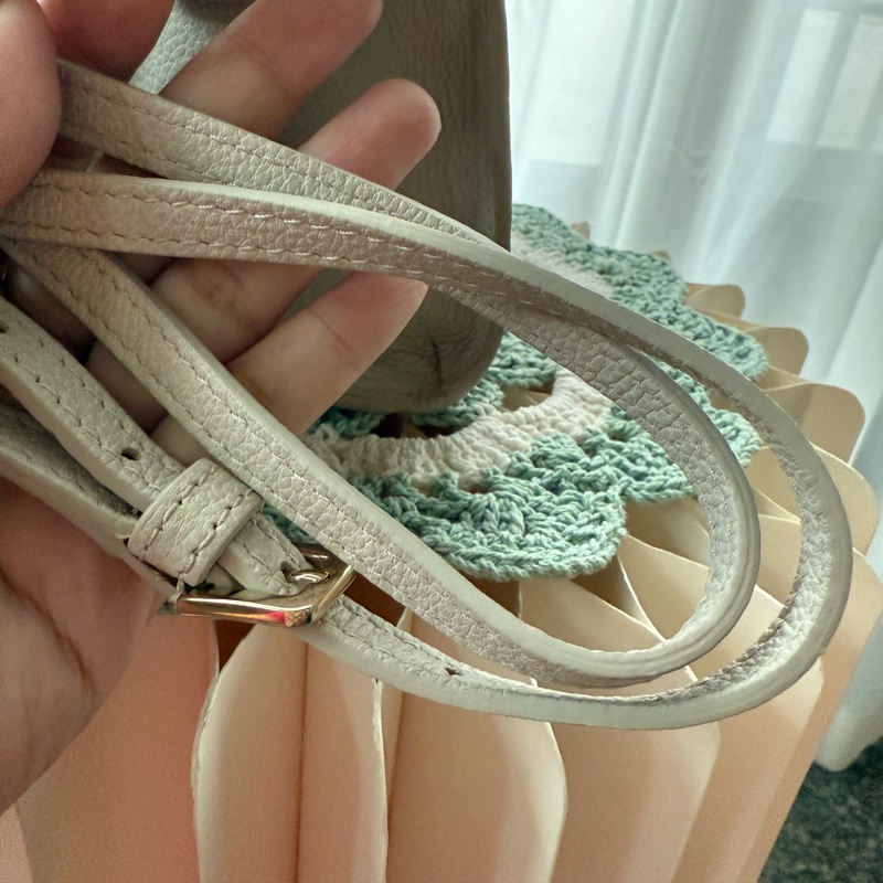 🌸 【FURLA 芙拉】經典手提包|溫柔米白色|可肩背-27