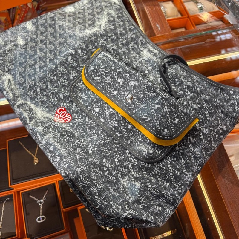 ✨持有香港正品正貨標籤(只做全新)✨ Goyard Hobo 灰色紅心-2